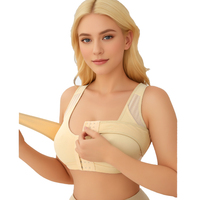 Soutien-gorge de compression post-opératoire pour femmes, correcteur de posture, respirant, push-up, sport