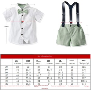 Ensemble 2 pièces décontracté pour garçons : chemise à carreaux et short en jean – Collection 2026 - Product Image 6