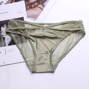 Braguitas de Encaje Transparentes y Caladas, Lencería Transpirable, Ropa Interior Sexy para Mujer - Product Image 2