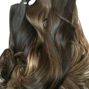 Extensiones de Cabello Rizado Ondulado Súper Doble Trama con Clip, Peluca con Encaje Frontal, Cabello Virgen 100% Natural Vietnamita de Donante Único, Venta al por Mayor - Product Image 4