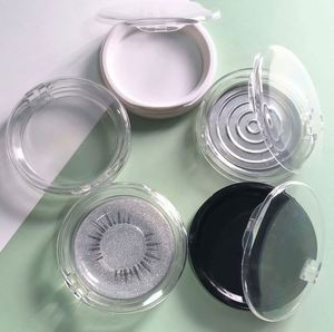 High Quality 59mm Single-Layer ABS Plastic Storage <b>Box</b> Portable Outer Packaging Loose Powder <b>Empty</b> False Eyelashes Replacement - Product Image 1