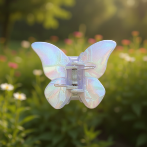 Fermaglio per capelli Angelina Butterfly lucido da 7,5 cm per accessori per capelli da donna - Product Image 2