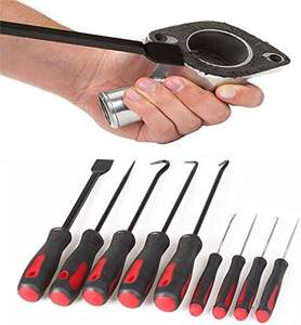 ชุดเครื่อง<span class=keywords><strong>มือ</strong></span>ซ่อมตัวถังรถ9ชิ้นตัวคั่นแบริ่งตัวเครื่องขูดตะขอหยิบเครื่องมือโอริงซีล<span class=keywords><strong>ย</strong></span>างสำหรับเครื่องมือซ่อมแซมตัวถัง - Product Image 4