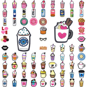 Lo último en zapatos de moda personalizados, abalorio tipo té de la leche, sandalias de PVC suave, accesorios, venta al por mayor, zapatos de cerveza baratos, abalorio decorativo - Product Image 1