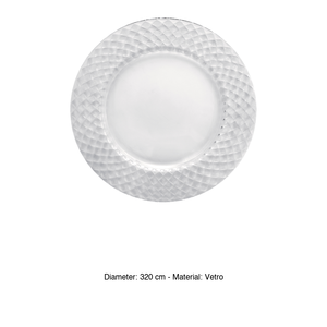 Salvamanteles de vidrio Campiello 32 cm Vidivi - Product Image 3