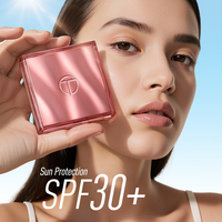 O.TW O.O Vegan Poudre Pressée Mat Maquillage SPF30 + protection Haute Couverture Dissimulée Maquillage Fond de Teint Poudre Fixante
