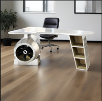 Aluminium rétro industriel pour chaise avec moteur d'avion Design pour salon, bureau ou hôtel Couleur personnalisée
