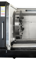 Tour à métaux horizontal à grande vitesse Senmo SK61128 SK61148 SK61168 SK61198 SK61208, tour à métaux à lit plat CNC robuste, 4 outils