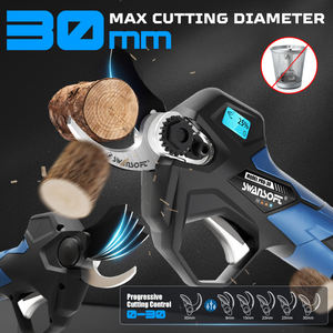 Forbici da Potatura Elettriche a Batteria Pru-30 da 30mm per <span class=keywords><strong>Bonsai</strong></span>, Utensili da Giardino Efficienti con Ioni di Litio per Rami d'Albero e Cesoia - Product Image 6