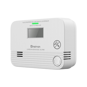 Détecteur de monoxyde de carbone Heiman avec alarme CO, écran LCD, capteur électrochimique, norme UL2034, pour la maison - Product Image 6