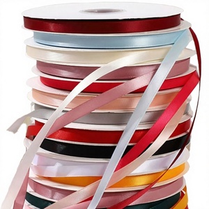 Rubans en satin recyclé 100% polyester de 1/2 pouce (12 mm), 100 yards, 196 couleurs, double face, pour vêtements, sacs, fêtes, emballages cadeaux - Product Image 4