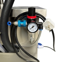 Nettoyeur haute pression pour le nettoyage de la poussière, machine de lavage à air pour le verre et le plastique, doté de composants de pompe de lavage