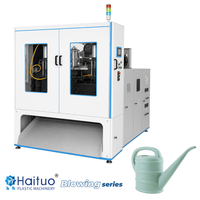 EVA Spezialisierte Halbautomatische EBM Extrusionsblasformmaschine für PE/PP mit 40kN Klemmkraft Motor & Pumpe