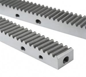 Mighty Heavy Duty Steel Gear <b>Rack</b> Pinion Linear Hobbed <b>Rack</b> for Sliding Gate Spur Gear <b>Rack</b> Models M1-M8 Standard - Product Image 1