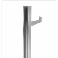 Poteau de balustrade mural Zhuo Ye en acier inoxydable 304, support de main courante en verre pour escalier