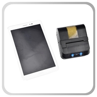 Kashino PDM-02, Printer Mini 2 inci saku kompak genggam bluetooth portabel Dot matriks dengan baterai