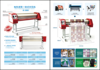 Presse à transfert de chaleur à rouleaux de 1600 mm, chauffage électrique pour la sublimation, impression par transfert de chaleur sur tissu textile, vêtements