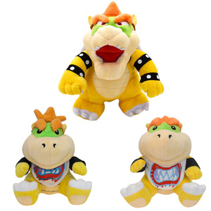 Peluche Super Malio Brothers Bowser, Grande Pupazzo <span class=keywords><strong>Re</strong></span> Koopa che Sputa Fuoco, Bowser Jr., Animale di Peluche per Bambini - Product Image 1