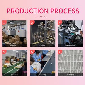 Tube de rouge à lèvres en forme de <span class=keywords><strong>licorne</strong></span> de luxe Conteneur de <span class=keywords><strong>baume</strong></span> à lèvres en plastique doré sculpté rond Bouteilles en plastique de maquillage en gros - Product Image 4