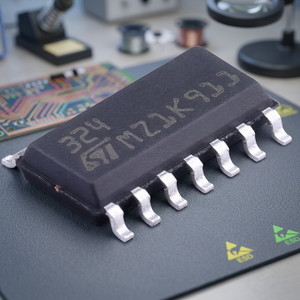 Amplificadores operacionales LM324DT SOIC-14: amplificadores operacionales de baja potencia y baja corriente de polarización de entrada - Product Image 3