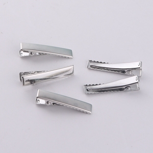 35Mm Platte Metalen Rechthoek <span class=keywords><strong>Alligator</strong></span> Haarclip Voor Haaraccessoires - Product Image 3