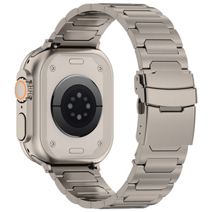 Nueva <span class=keywords><strong>correa</strong></span> de <span class=keywords><strong>titanio</strong></span> de lujo para IWatch 8 7 6 42/44/45mm <span class=keywords><strong>Correa</strong></span> de muñeca de metal Pulsera de <span class=keywords><strong>titanio</strong></span> para <span class=keywords><strong>Apple</strong></span> <span class=keywords><strong>Watch</strong></span> Band Ultra 8 49mm - Product Image 3