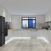 Mobilier de cuisine modulaire, ensemble complet de 2 pièces, mobilier de rangement