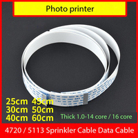 Cable de cabezal de impresión ZCRS I3200 para plóteres de gran formato - Cable de datos de 14 pines engrosado de 14 núcleos compatible con I1600