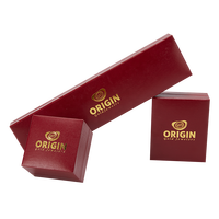 Boîte à bijoux réutilisables, 12 pièces, emballage personnalisé en carton, coffret en papier pour le rangement des bijoux et de montres, vente en gros