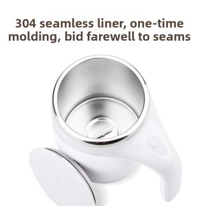 Automatic Magnetic Coffee <b>Mug</b> Suitable for Mixing Office/Kitchen/Travel/Home Coffee/<b>Tea</b>/Hot Chocolate/Milk - Product Image 4