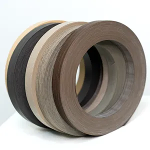 0.4-3mm High Quality Edge Banding Furniture Woodgrain Pvc Edge Banding Tape Furniture Accessories