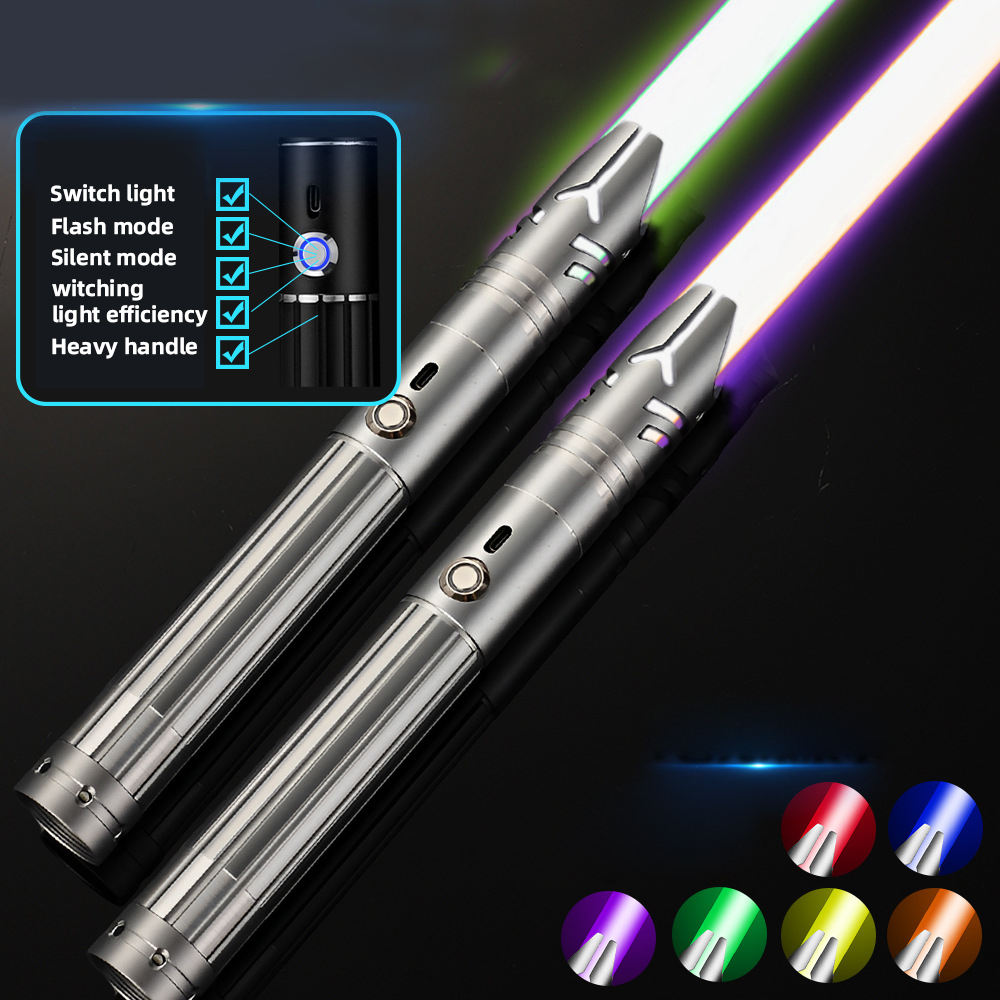 Sabre laser en métal