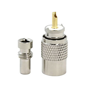 Conector Macho UHF PL259 con Reductor, Adaptador RF de 50 ohmios para RG58, RG-213, RG142, LMR195 - Product Image 4