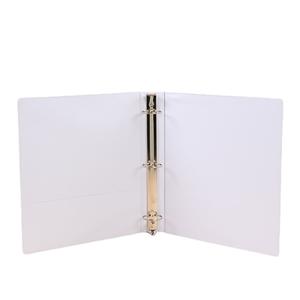 Carpeta de PVC con doble clip, cuaderno de hojas sueltas engrosado, clip con varilla de tracción, cubierta impermeable, almacenamiento de papeles de examen para estudiantes, archivador de nivel. - Product Image 1