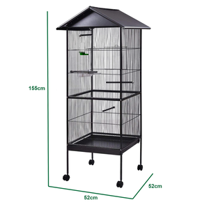 Cage à oiseaux en métal de grande taille Cage à perroquet ara - Product Image 1
