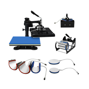All-In-One 8-in-1 Heat Press Transfer Machine for T-Shirts Hats Mugs <b>Cups</b> Bottles Flatbed <b>Printer</b> Plates Develop Business JC-27A - Product Image 1
