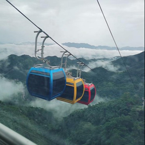 Teleférico <span class=keywords><strong>de</strong></span> Dos Personas Marca DQ, Origen Shanxi, Teleférico Turístico, Cabina <span class=keywords><strong>de</strong></span> Teleférico, Teleférico para Parque <span class=keywords><strong>de</strong></span> Atracciones - Product Image 3