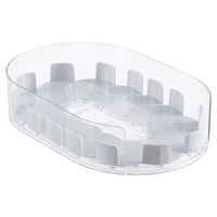 Plateau de rangement multifonctionnel pour réfrigérateur JX PP, plateau tournant pour comptoir de cuisine, support rotatif pour condiments