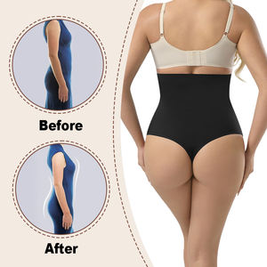 1373 גבוהה מותן תחתוני חוטיני גוף Shaper ההרזיה בטן תחתוני Dropshipping מרים התחת חלקה T בחזרה Shaperwear OEM - Product Image 6