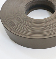 Bande de bordure de table en plastique ABS flexible, couleur unie, finition ultra mate, 0,8 mm x 18 mm, pour panneaux de placage