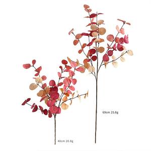 Artificial Eucalipto Decoração Simulação Flores Outono Eucalipto Folhas Ramos Cross-border Harvest Festival Decoração - Product Image 5
