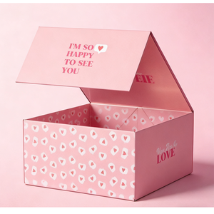 High Quality Custom Pink Folding Personalize Packaging Cardboard Rigid <strong>Box</strong> Clothing Gift <strong>Box</strong> Packaging Luxury Packaging <strong>Box</strong> - Product Image 4