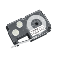 Ruban d'étiquetage noir sur blanc pour imprimante d'étiquettes Ez-label KL-P350W/KL-7400/KL-820/130/120/60/80/780/8800 PT-12WE