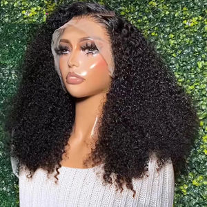 Perruques Lace Front en Cheveux Humains avec Frontal, Perruque 100% Cheveux Brésiliens Vierges, Perruques Full Lace en Cheveux Humains - Product Image 1