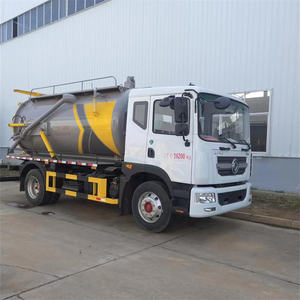Melhor Dongfeng 12 CBM Diesel Esgoto Caminhão De Sucção Transmissão Manual EURO 5 Emissão 125KW Motor Vacuum Truck Esgoto Scavenger - Product Image 3