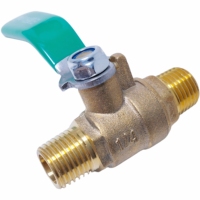 Mini robinet à tournant sphérique en laiton compresseur d'air eau gaz huile vanne d'arrêt 1/8 "1/4" 3/8 "1/2" BSP fileté mâle à femelle