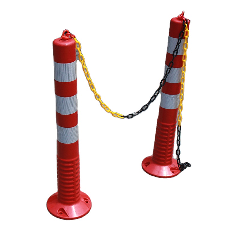 Дорожный защитный барьер 75 см, пластиковые знаки, оповещение о тротуаре