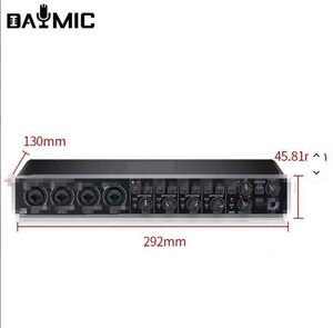Interface audio DM404 4 canaux 4 entrées 4 sorties pour console DJ, enregistrement, podcasting, studio, carte son - Product Image 5
