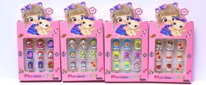 Paquete de Regalo de <span class=keywords><strong>Uñas</strong></span> Postizas <span class=keywords><strong>para</strong></span> <span class=keywords><strong>Niñas</strong></span>, <span class=keywords><strong>Uñas</strong></span> Artificiales Infantiles, <span class=keywords><strong>Pegamento</strong></span> con Diseño de Almendra Francesa <span class=keywords><strong>para</strong></span> <span class=keywords><strong>Niñas</strong></span> Pequeñas - Product Image 3