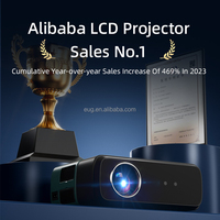 Projecteur vidéo intelligent pour cinéma maison OEM 1200 ANSI Lumens, 1080p natif, prise en charge 4K, Full HD, 9000 Lumens